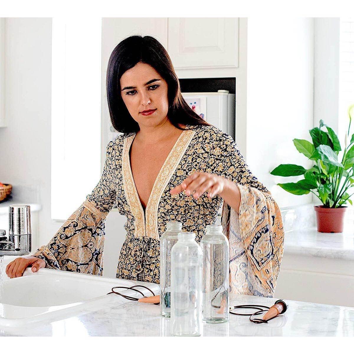 Blumat Bottle Adapter XL Plant Watering Stakes for Large Plants – 4 Pack