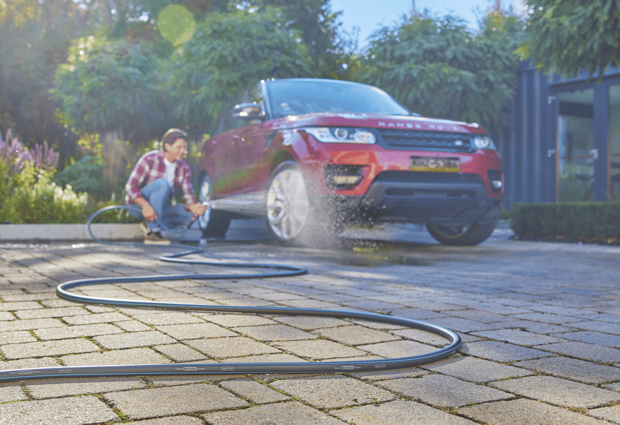 Gardena Xtreme Flow 5/8" Garden Hose – High Flow Performance with U.S. Hose Threads