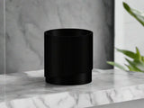 Mid-Century Ribbed 3D Printed Planter with Drainage & Saucer