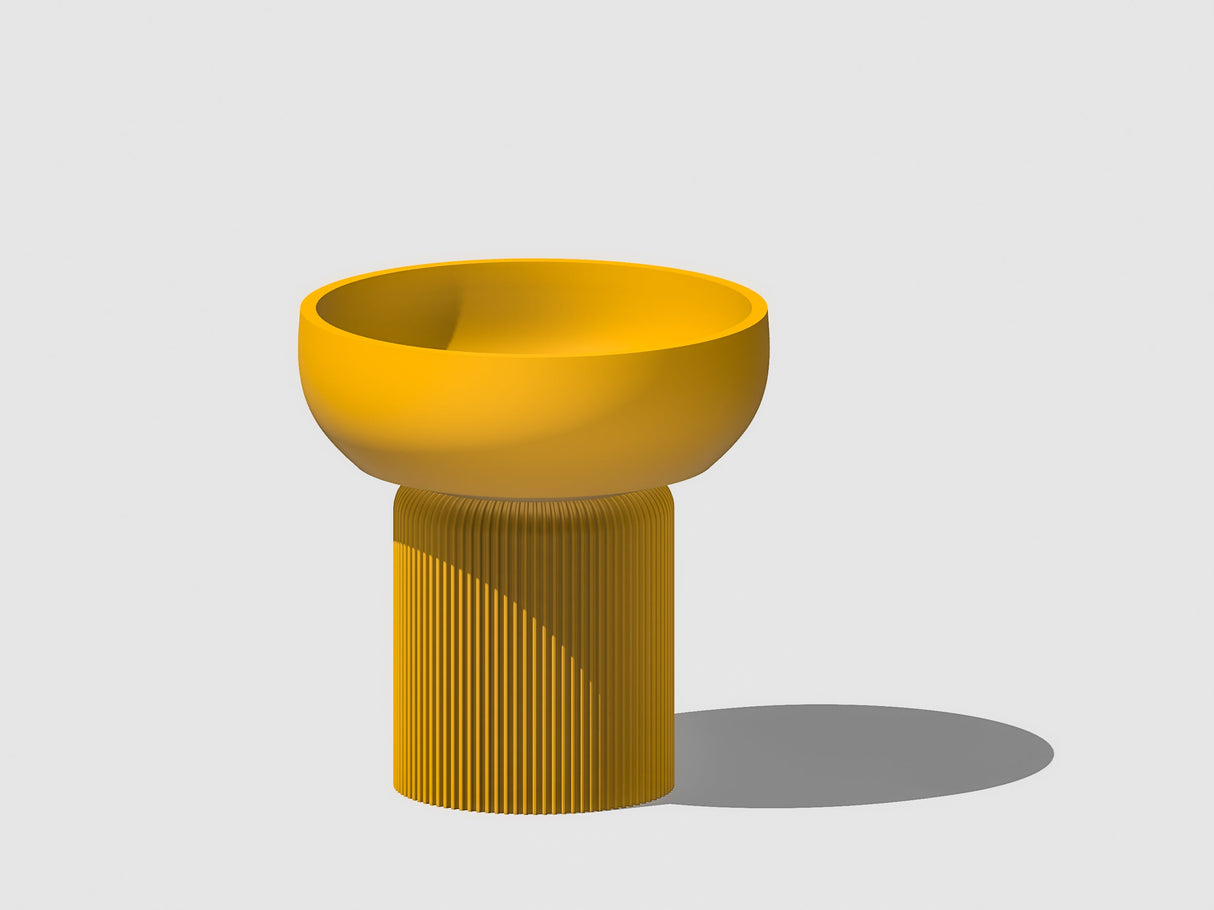 Modern Pedestal Plant Pot – Two-Piece Design