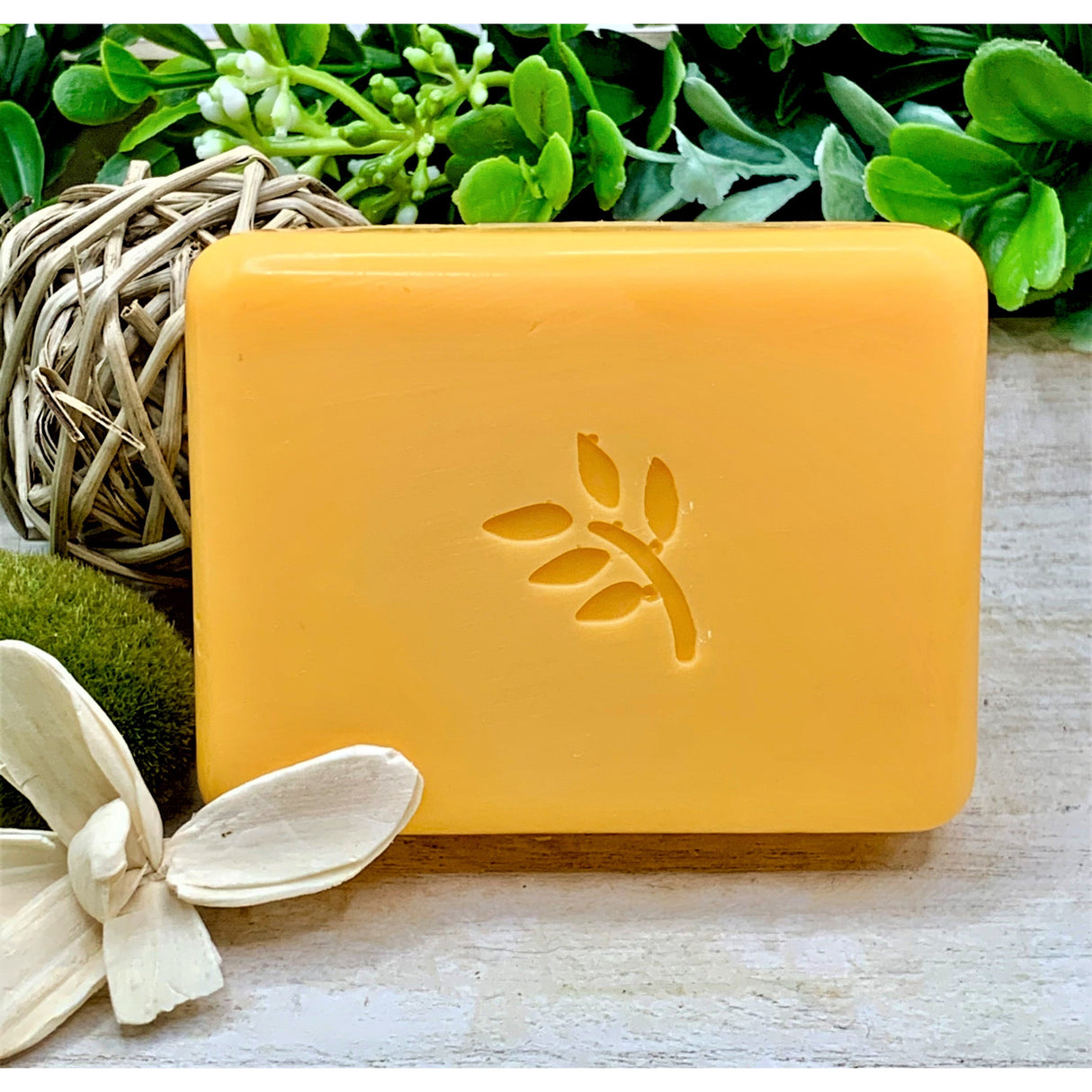 Patchouli Scented Artisan Soap with Mango, Shea & Cocoa Butter