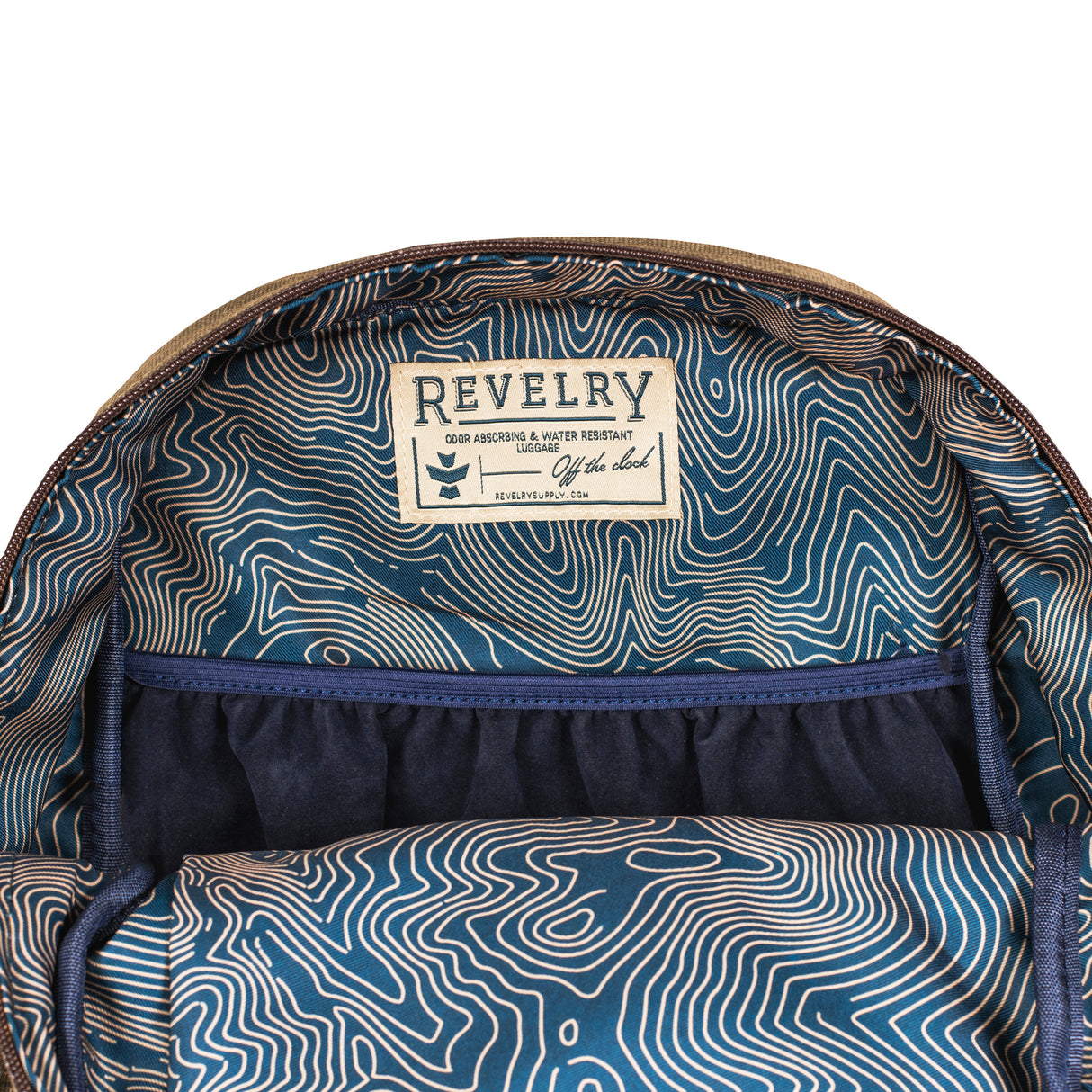 Revelry Supply The Explorer – Smell Proof, Water Resistant, Lockable Backpack