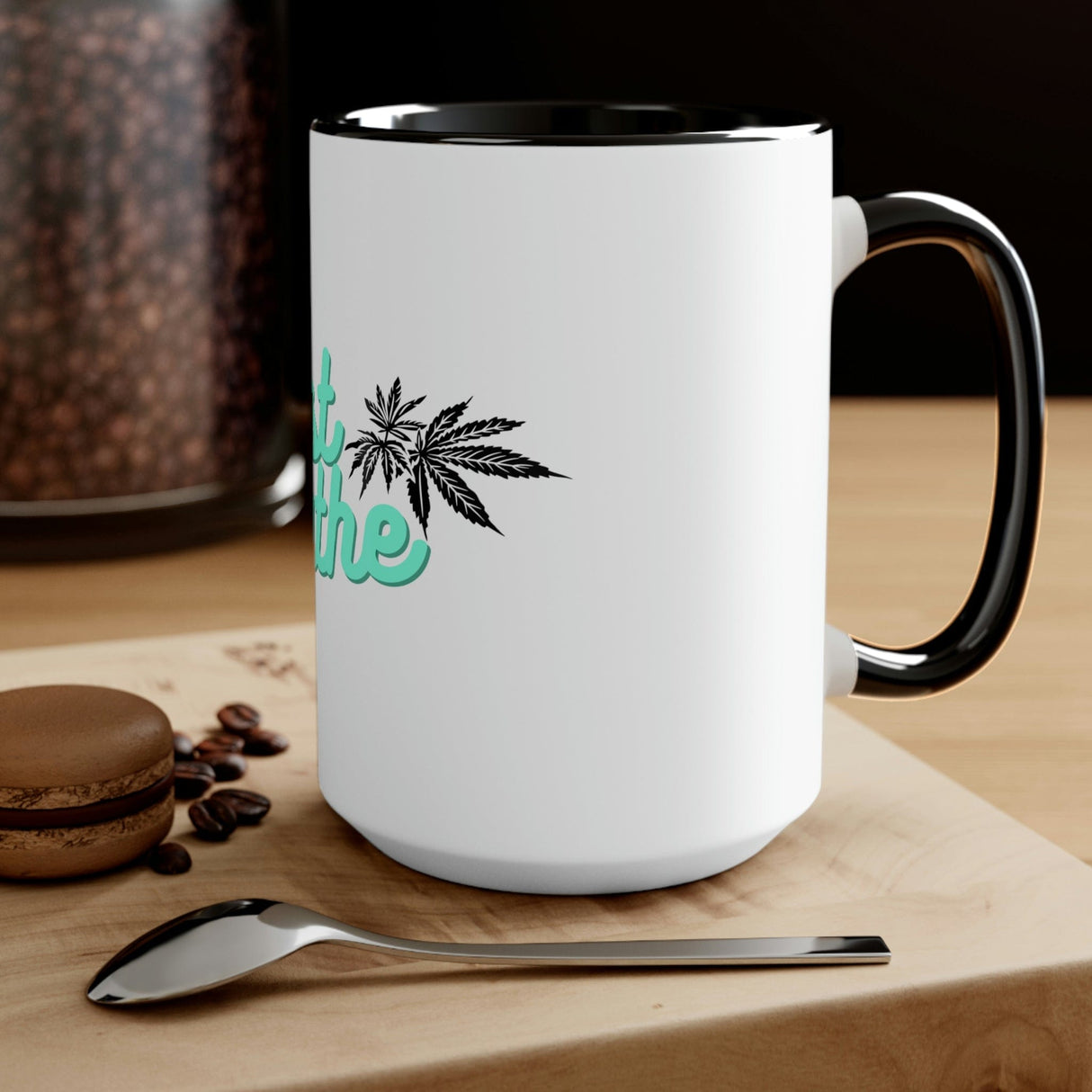 Just Breathe Cannabis Tea Mug
