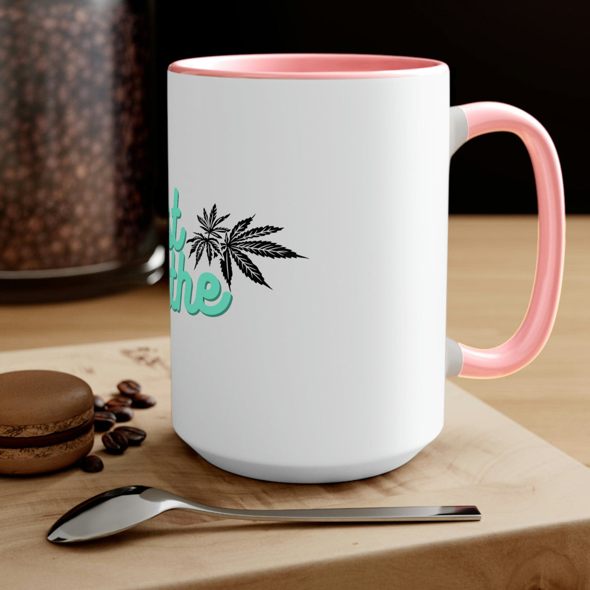 Just Breathe Cannabis Tea Mug