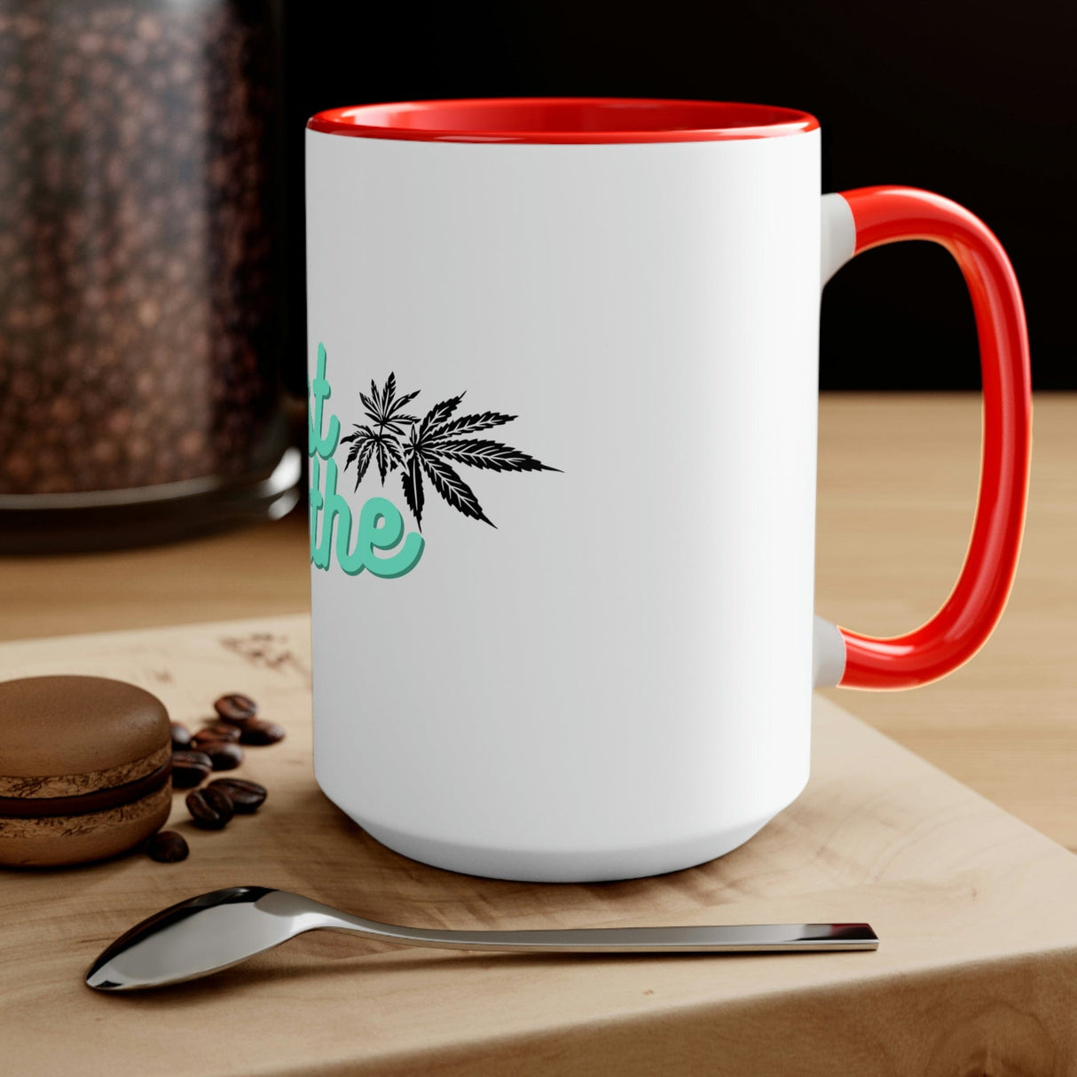 Just Breathe Cannabis Tea Mug