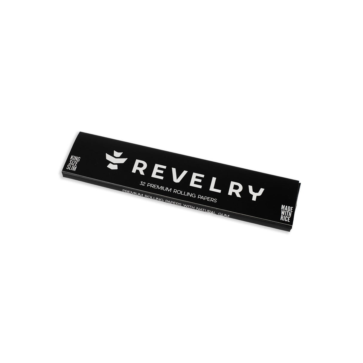 Revelry Supply Rice Rolling Papers – Ultra-Thin Slow Burning Rice Paper (32 Leaves)