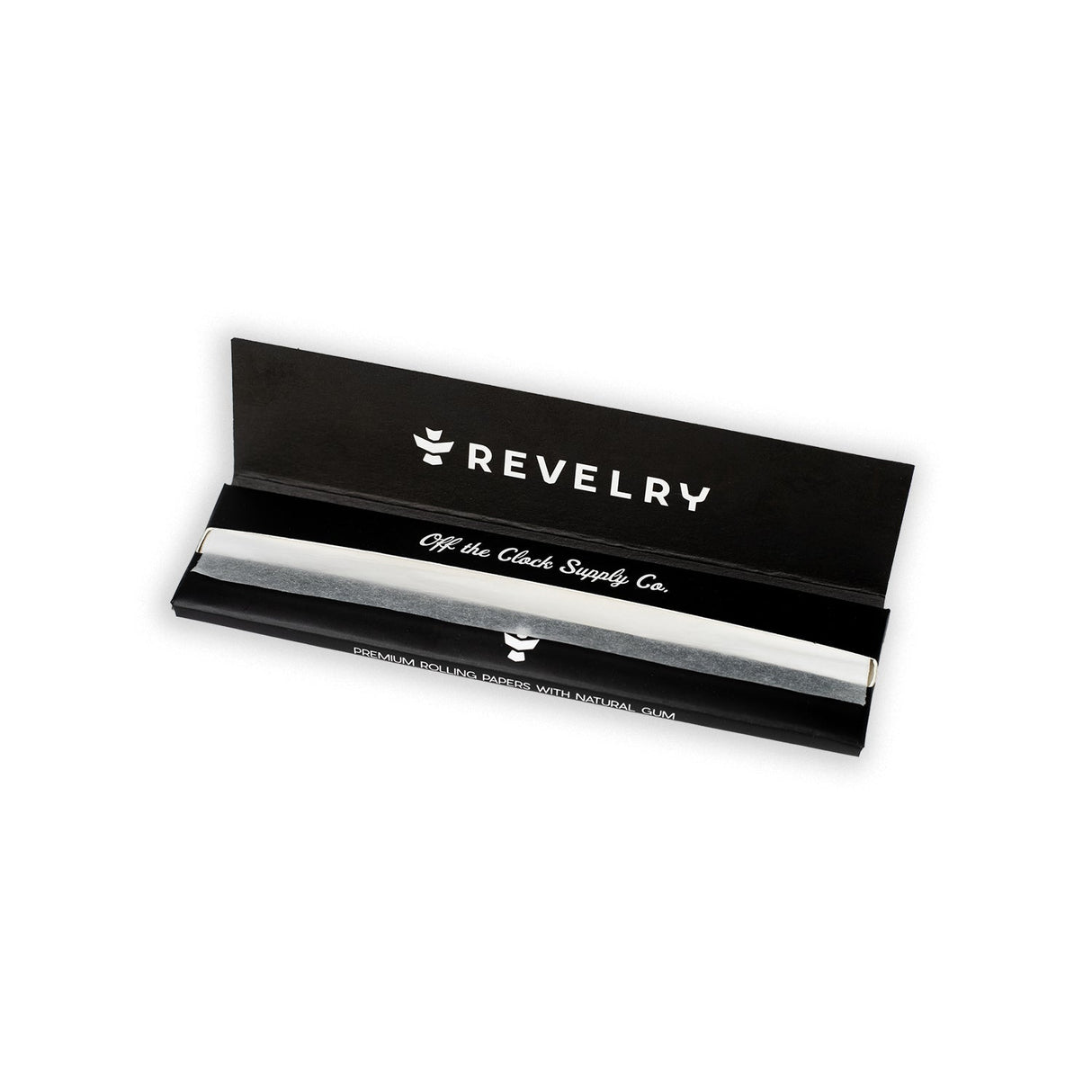 Revelry Supply Rice Rolling Papers – Ultra-Thin Slow Burning Rice Paper (32 Leaves)