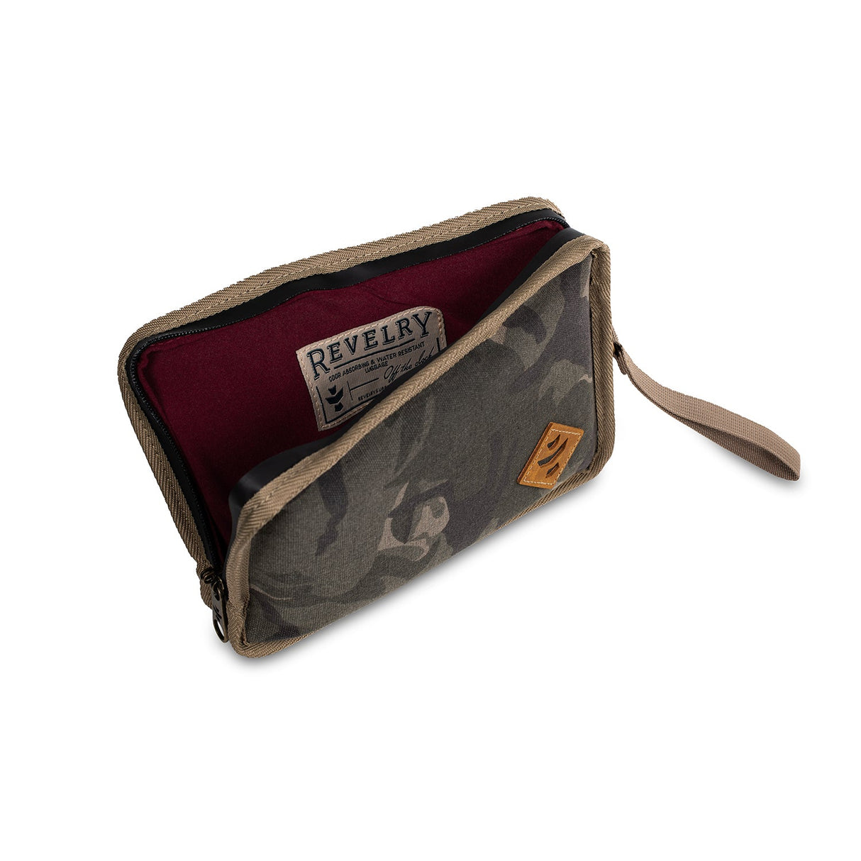 Revelry Supply The Gordo – Smell Proof Padded & Lockable Glass Pipe Pouch