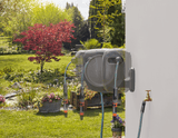 Gardena 50 ft. Wall Mount Hose Reel – Frost-Protected Garden Hose Storage