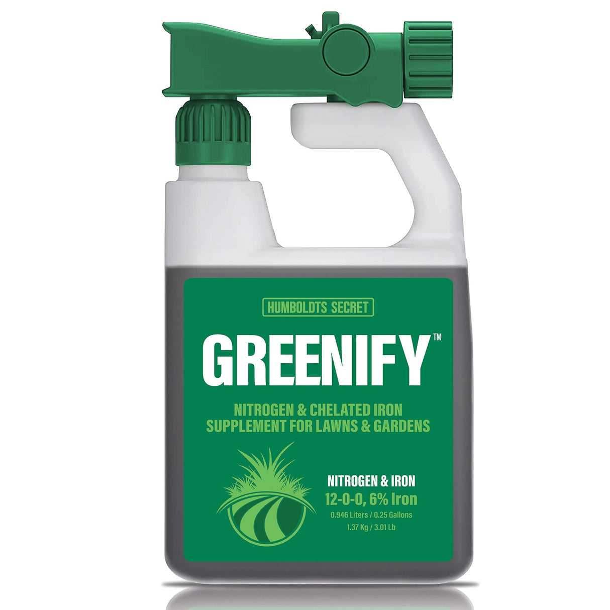 Humboldts Secret Greenify 12-0-0 with 6% Iron – Nitrogen & Iron Supplement