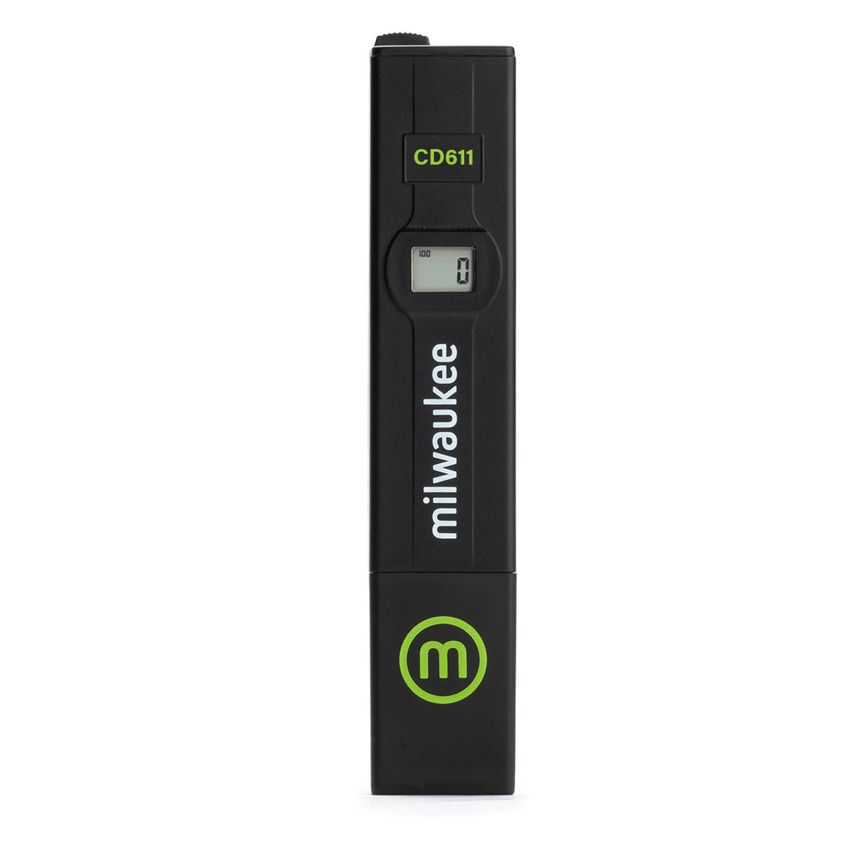 Black Milwaukee CD611 digital device on a white background