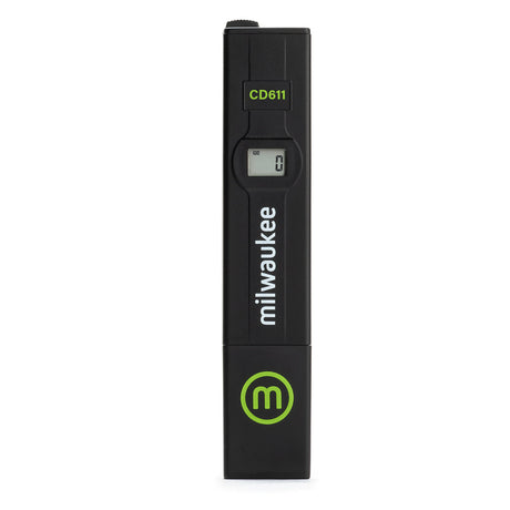 Black Milwaukee CD611 digital device on a white background