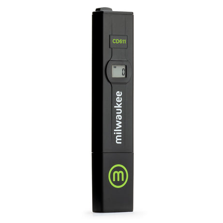 Black Milwaukee CD611 digital device on a white background