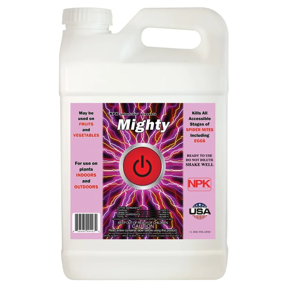 spider mite treatment for outdoor plants NPK Industries Mighty Mite Killer