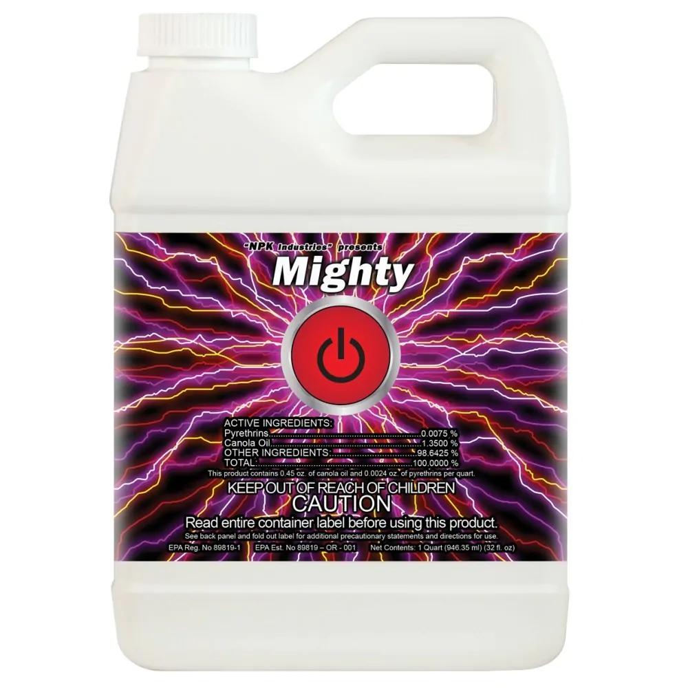 spider plant fertilizer npk NPK Mighty 1 Gallon