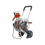 Gardena Metal Hose Cart with Easy Hose Guide & 82 ft Hose Included