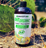 Eco-Organic 3-2-1 Liquid Fertilizer 32oz – Sustainable Plant Food & Biostimulant