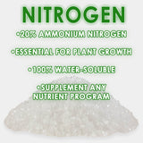 RAW Nitrogen | 20% Ammonium Nitrogen Water-Soluble Plant Supplement