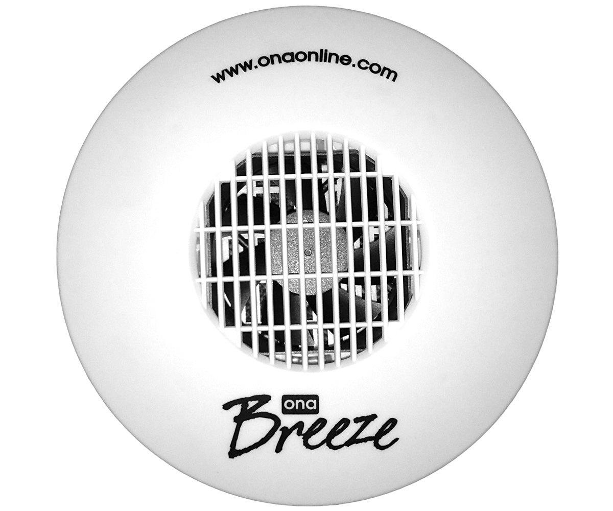 ONA Breeze Dispenser Fan – 35 CFM Odor Neutralizing Unit for 4L Gel Containers