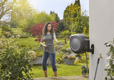 Gardena 50 ft. Wall Mount Hose Reel – Frost-Protected Garden Hose Storage