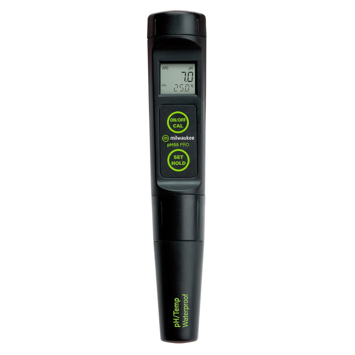 Milwaukee PH55 PRO Waterproof pH & Temperature Tester with ATC & Replaceable Probe