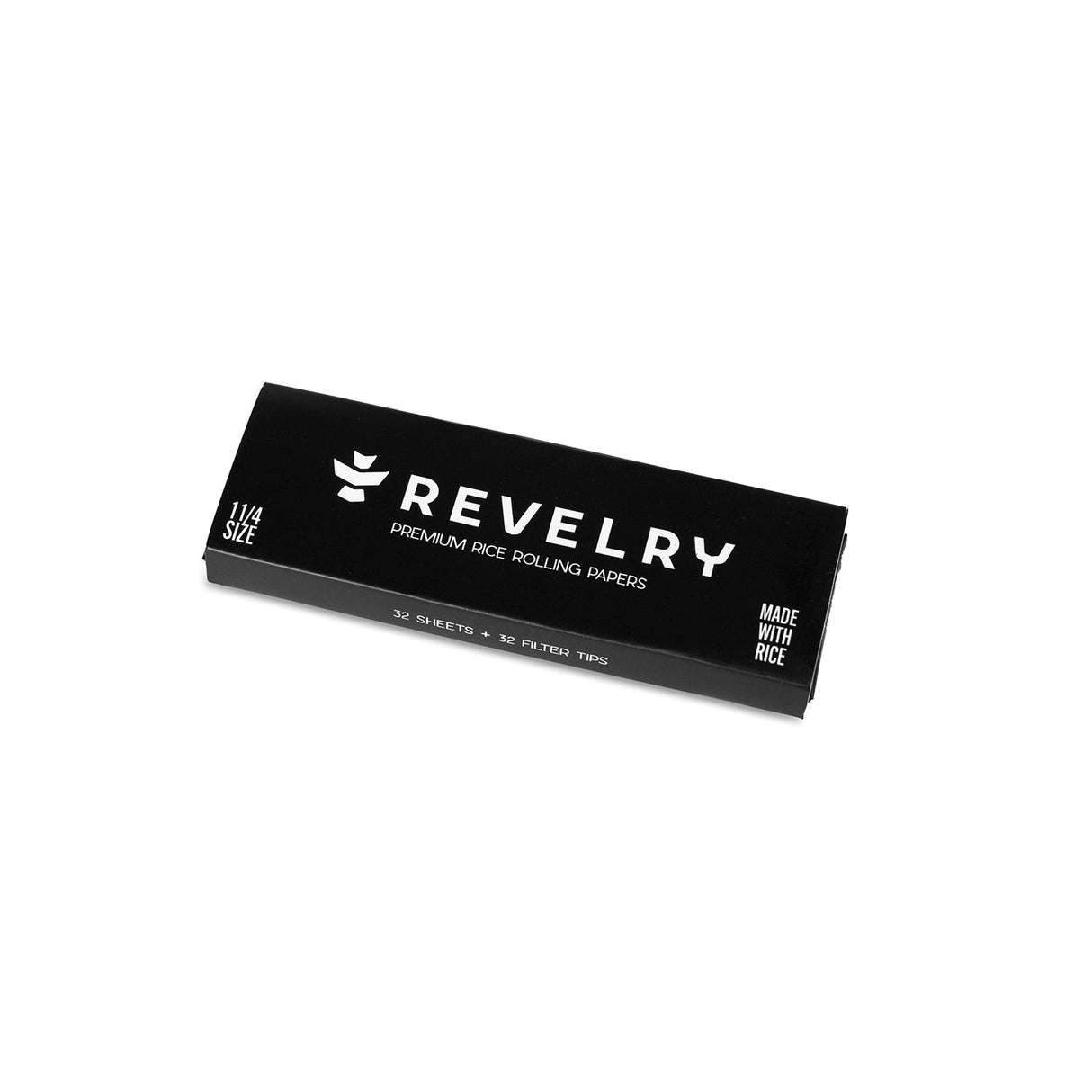 Revelry Supply Rice Rolling Papers – Ultra-Thin Slow Burning Rice Paper (32 Leaves)