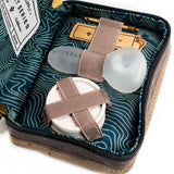 Revelry The Pipe Kit – Smell Proof Pipe Kit with Glass Spoon, Grinder & Tool