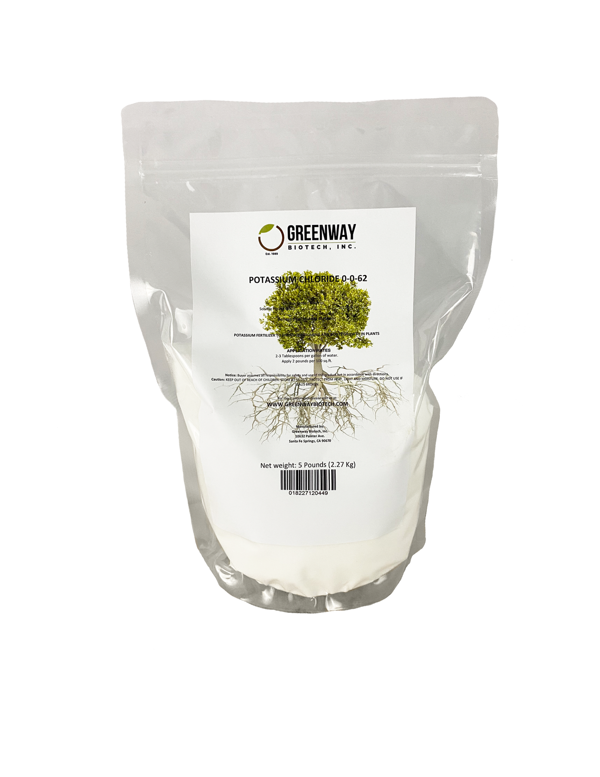 Potassium Chloride 0-0-62 (Muriate of Potash) – High Potassium Fertilizer