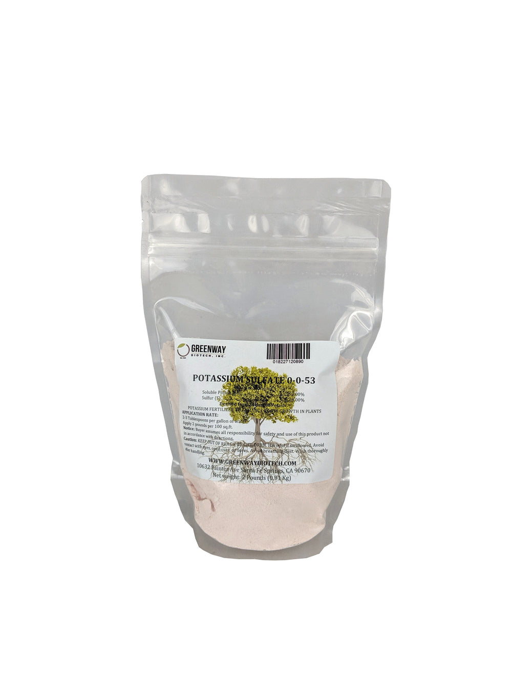 Potassium Sulfate Fertilizer 0-0-53 + 17% Sulfur – Water Soluble SOP