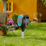 Gardena 50 ft. Hose Reel on Metal Spike – Frost-Protected Garden Hose Reel