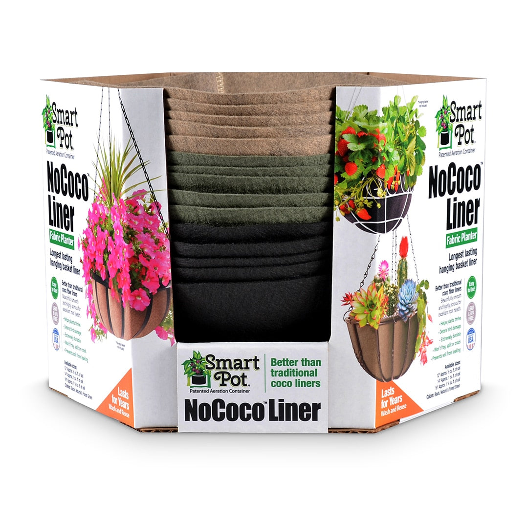 Smart Pot NoCoco Liner – Reusable Fabric Planter & Basket Liner