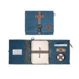 Revelry Supply The Rolling Kit – Smell Proof Travel Set with Tray, Grinder & XL Papers