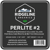 Ridgeline Organics Perlite #2 – Premium Soil Amendment 3.5 lb
