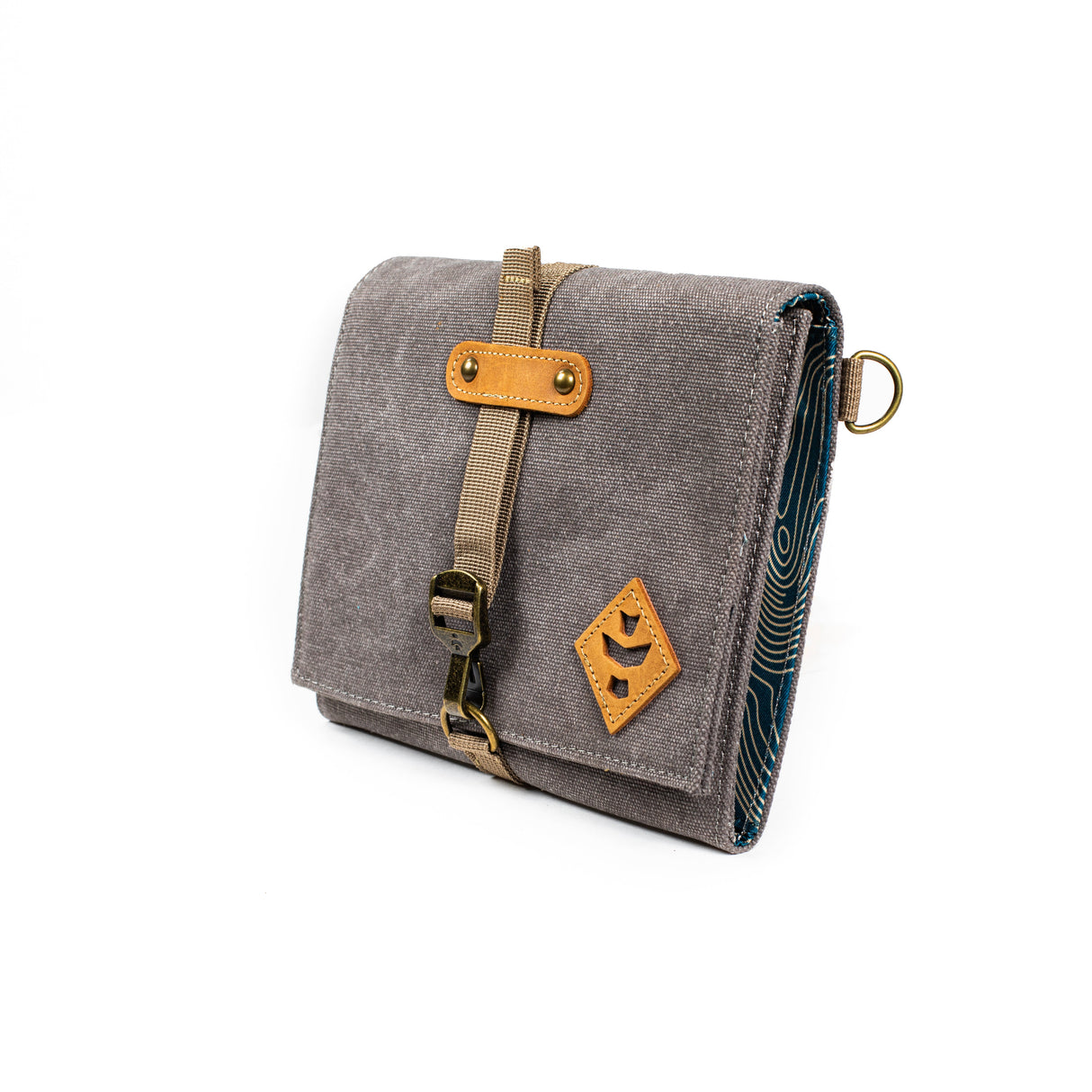 Revelry Supply The Rolling Kit – Smell Proof Travel Set with Tray, Grinder & XL Papers