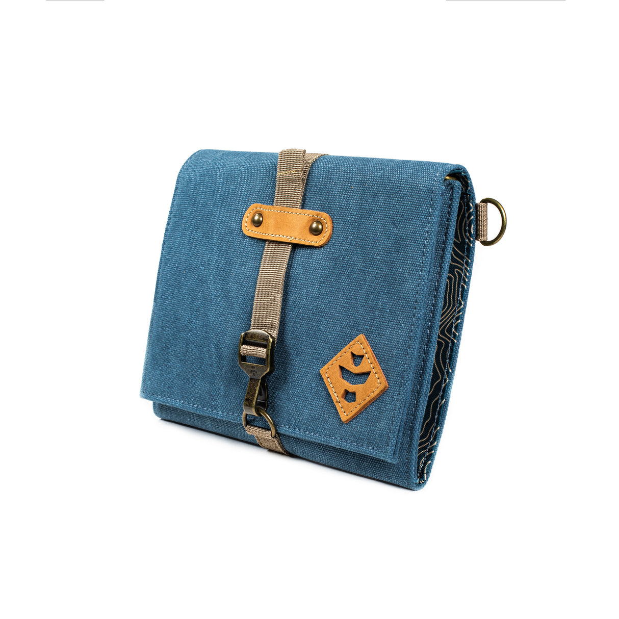 Revelry Supply The Rolling Kit – Smell Proof Travel Set with Tray, Grinder & XL Papers