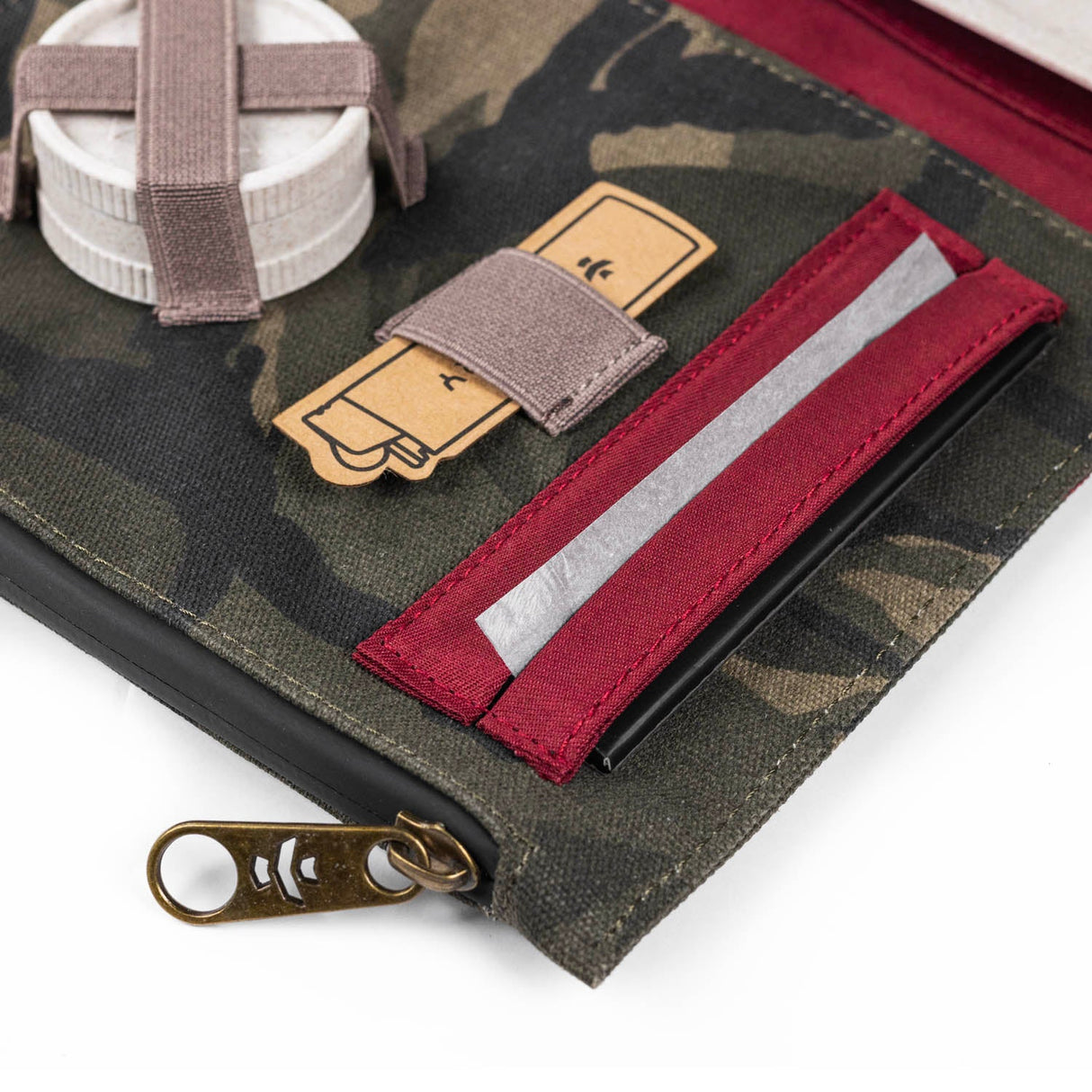 Revelry Supply The Rolling Kit – Smell Proof Travel Set with Tray, Grinder & XL Papers