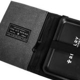 Revelry Supply The Rolling Kit – Smell Proof Travel Set with Tray, Grinder & XL Papers