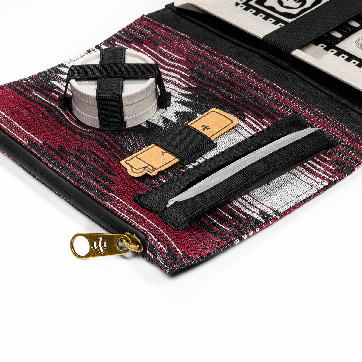 Revelry Supply The Rolling Kit – Smell Proof Travel Set with Tray, Grinder & XL Papers
