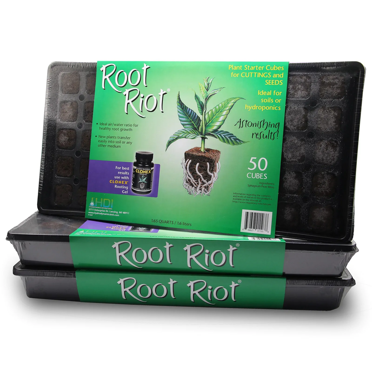 Root Riot 50 Cube Tray