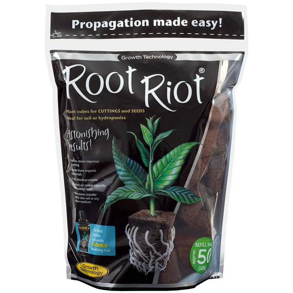 Root Riot Replacement Cubes Refill | Monster Gardens