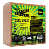 Root Royale Coco Brick packaging with green and yellow design