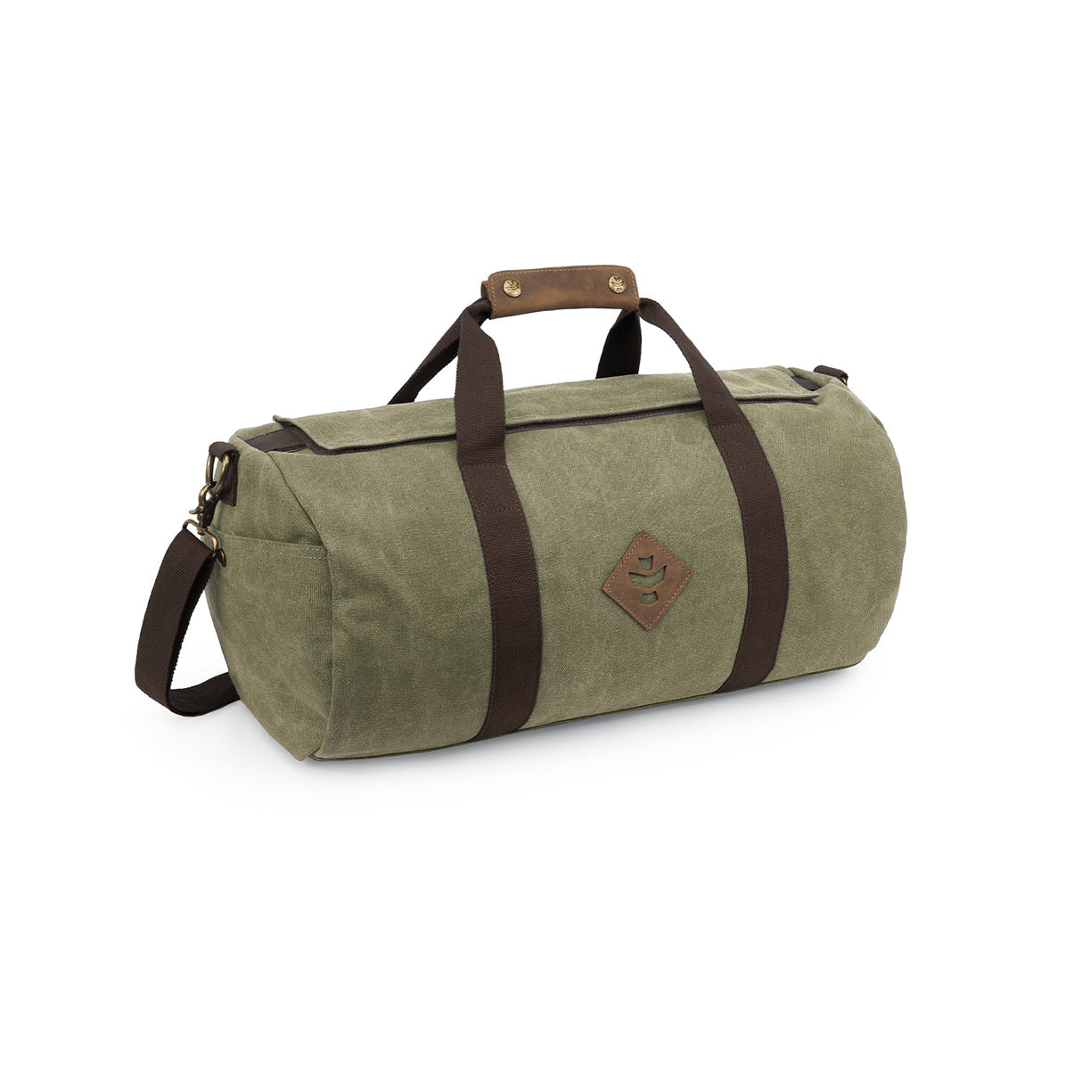 Revelry Supply The Overnighter – Smell Proof Small Duffle Bag (Water Resistant & Lockable)