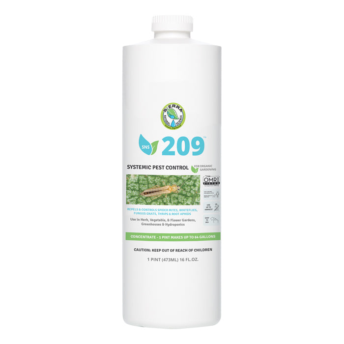 Sierra Natural Science SNS 209 Systemic Pest Control Concentrate, Pint