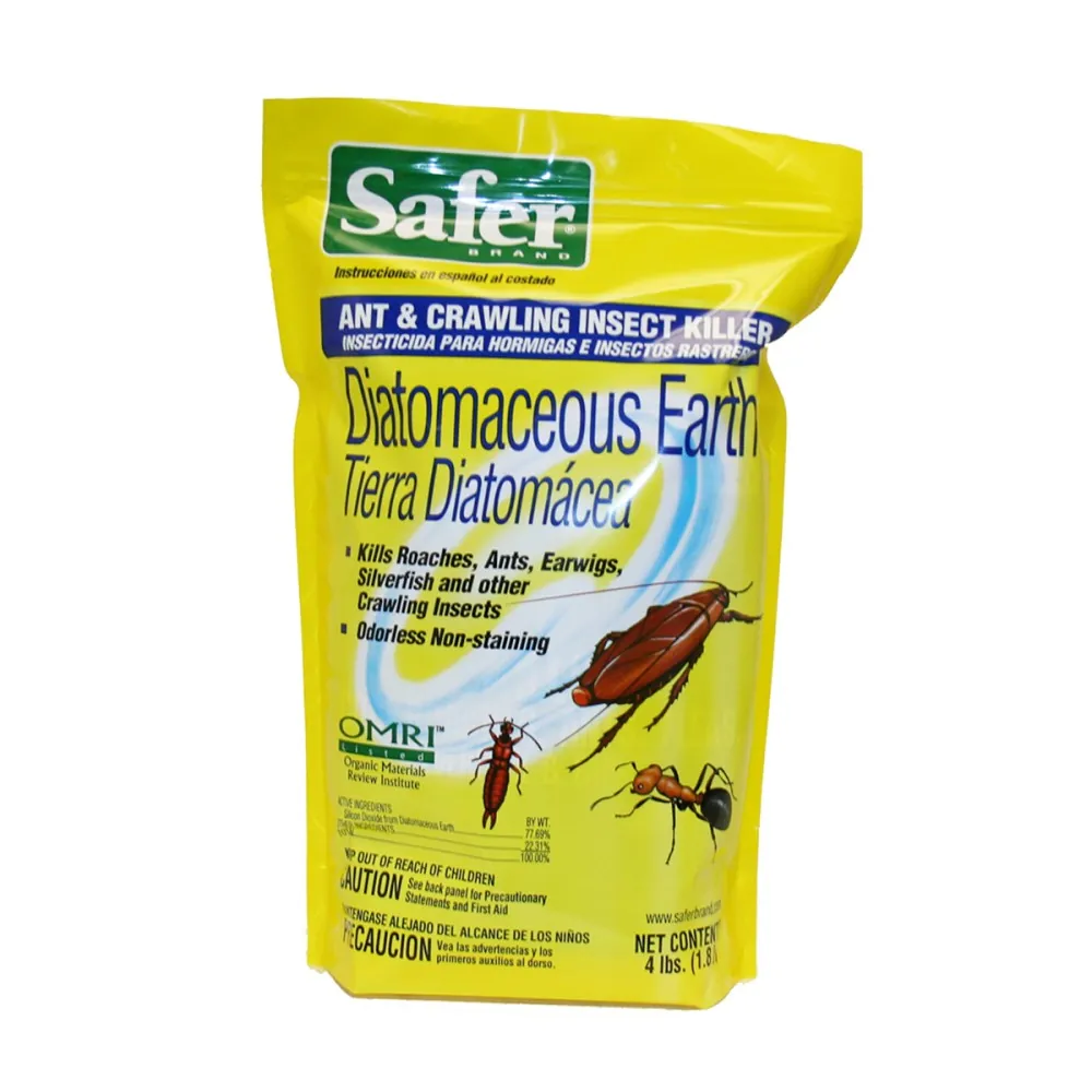 Safer Diatomaceous Earth Insect Killer 4 Lb