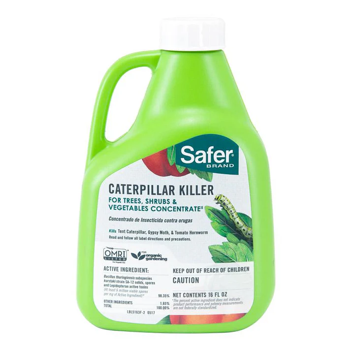 Safer Brand Caterpillar Killer Concentrate, 16 oz.