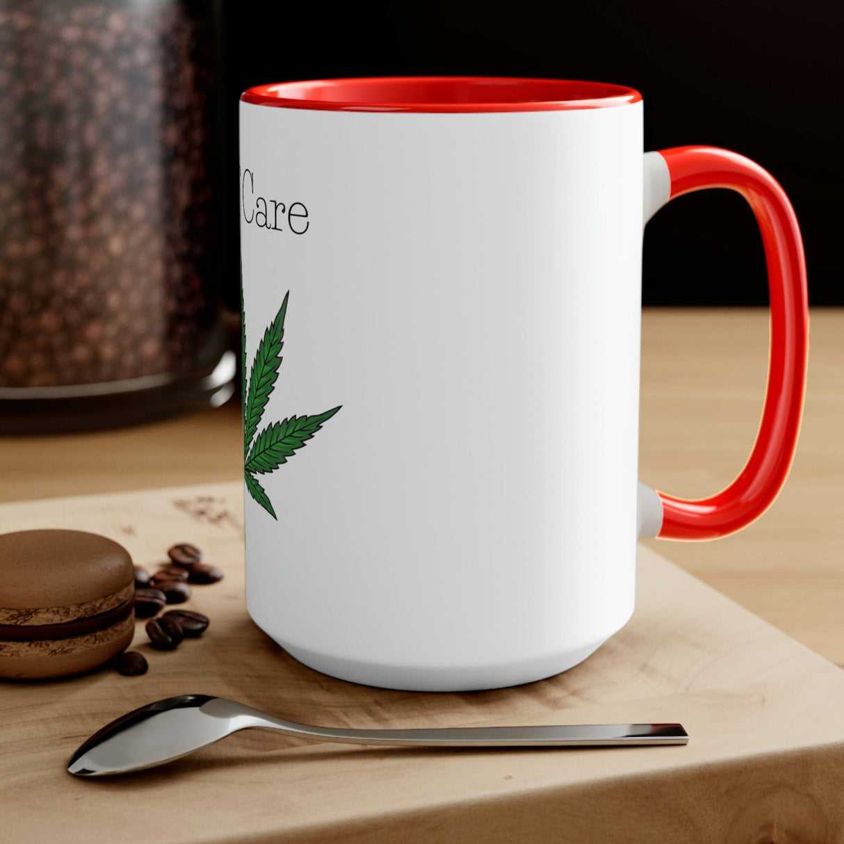 Self Care Pot Leaf Mug