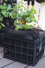 Smart Pot Milk Crate Liner – Fabric Planter Insert for Milk Crates