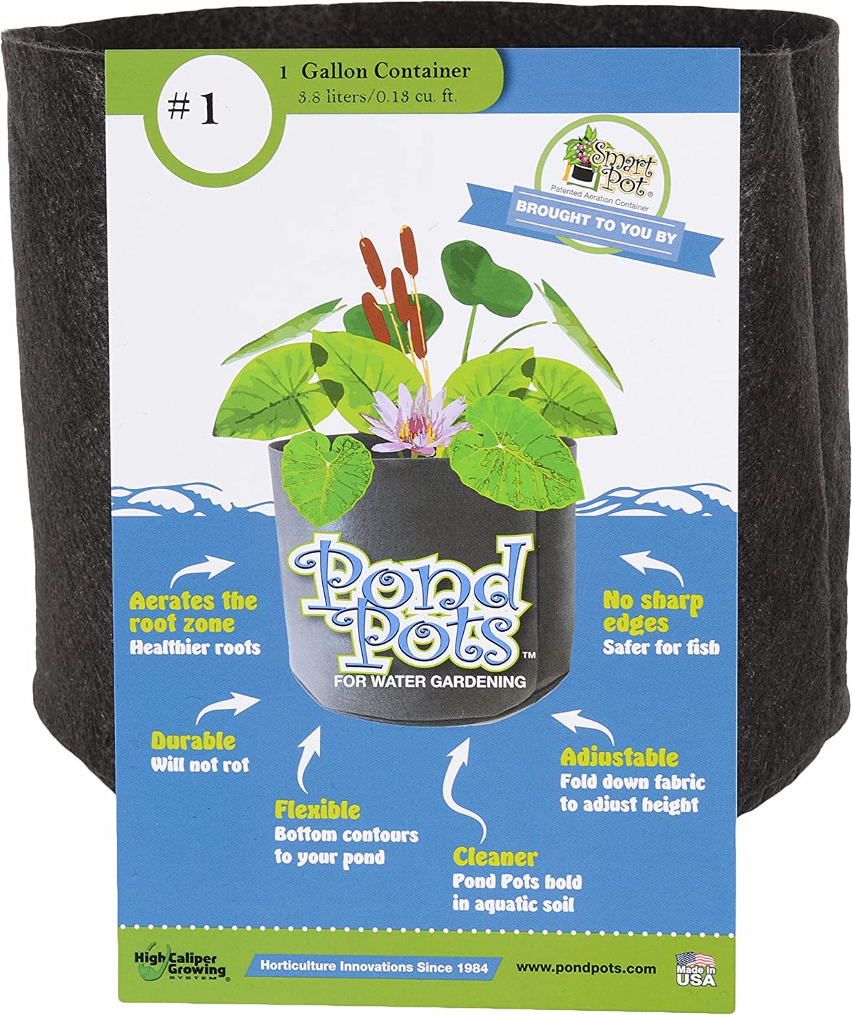 Smart Pot Pond Pot – Breathable Fabric Planter for Aquatic Plants