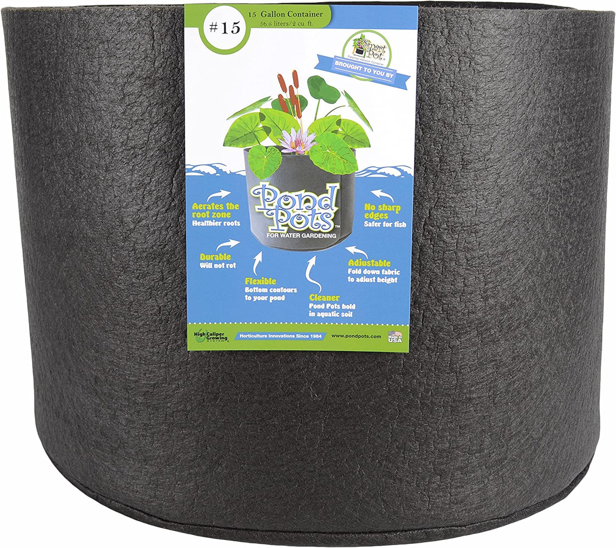 Smart Pot Pond Pot – Breathable Fabric Planter for Aquatic Plants