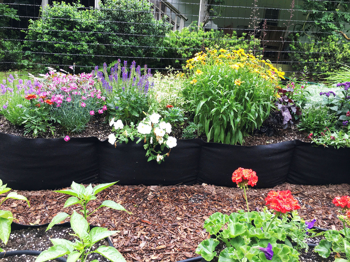Smart Pot Raised Bed Planter – Fabric Raised Garden Bed with Built-In Planting Sections